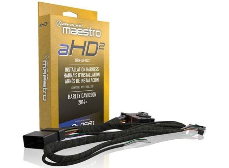 iDatalink Maestro AHD2 Plug And Play T-Harness For Select Harley Davidson Models From 2014-2022