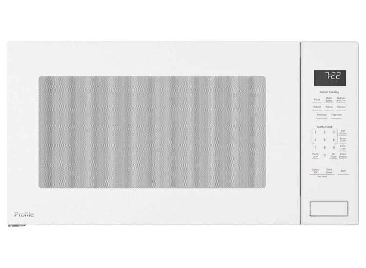 GE Profile Built-In Sensor Microwave Oven 2.2 Cu. Ft. White