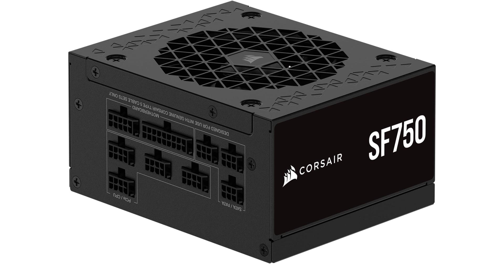 CORSAIR SF750 80 PLUS Platinum Fully Modular 750W SFX Power Supply (Black)