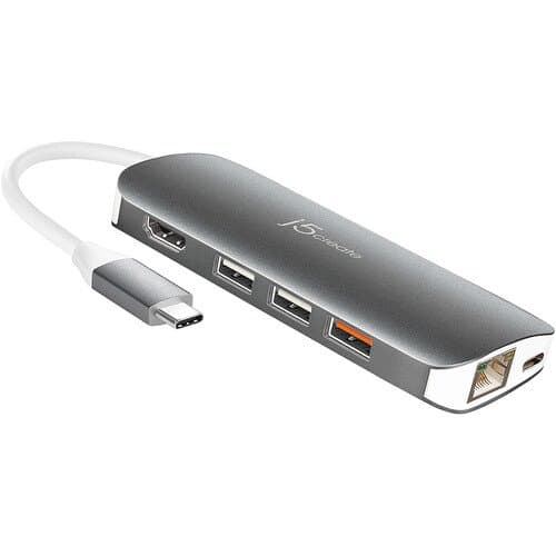j5create JCD384 9-in-1 USB 3.1 Gen 1 Type-C Hub