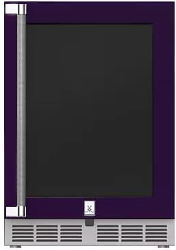 Hestan GRG 5.2 Cu. Ft. Outdoor Undercounter Refrigerator With Lock Right-Hinge 24-Inch Wide in Lush Frame - GRGR24-PP