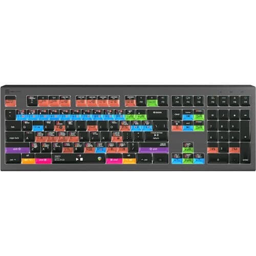 Logickeyboard ASTRA 2 Backlit Keyboard for Cockos Reaper 6 (Mac, US English)