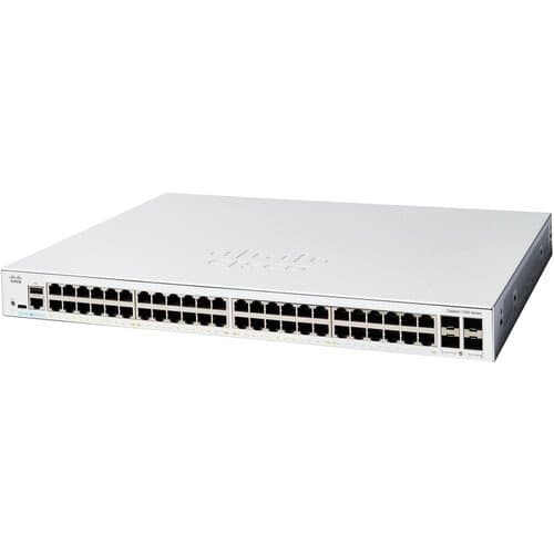 Cisco Catalyst C1300-48T-4G 48-Port Gigabit Managed Network Switch