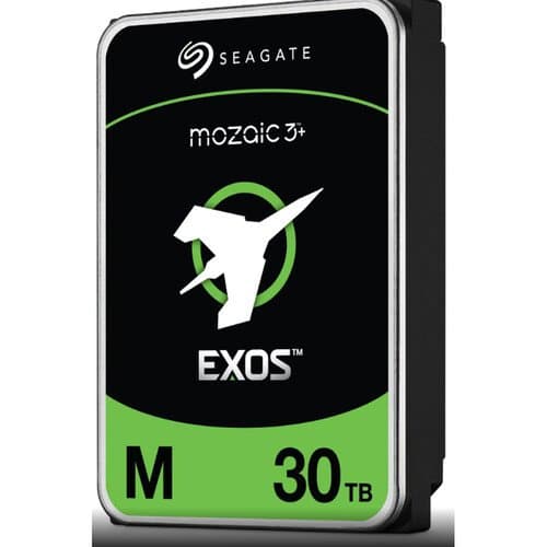 Seagate 30TB Exos M 7200 rpm SATA III 3.5" Internal NAS HDD