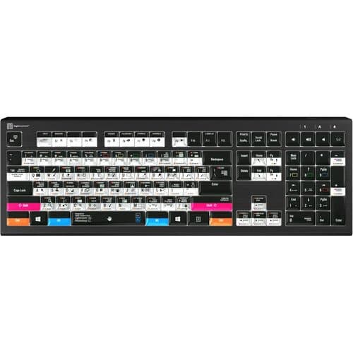Logickeyboard Adobe Photographer ASTRA 2 Backlit Keyboard (Mac, US English)