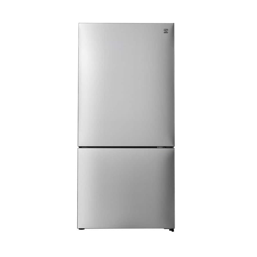 Kenmore 31 in. W, 17.8 cu. ft. Fingerprint-Resistant Stainless Steel Refrigerator with Bottom Freezer and Icemaker