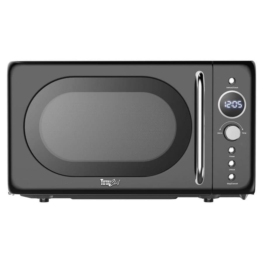 Total Chef Retro Countertop Microwave Oven