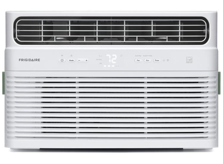 Frigidaire Air Conditioner Window Inverter with Wi-Fi 10,000 BTU 115 V, White