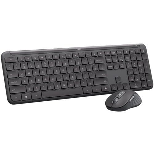 Logitech Signature Slim MK955 Wireless Keyboard & Mouse Combo (Copilot Edition)