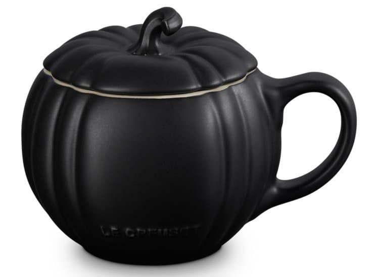 Le Creuset Pumpkin 14 Oz. Mug, Licorice