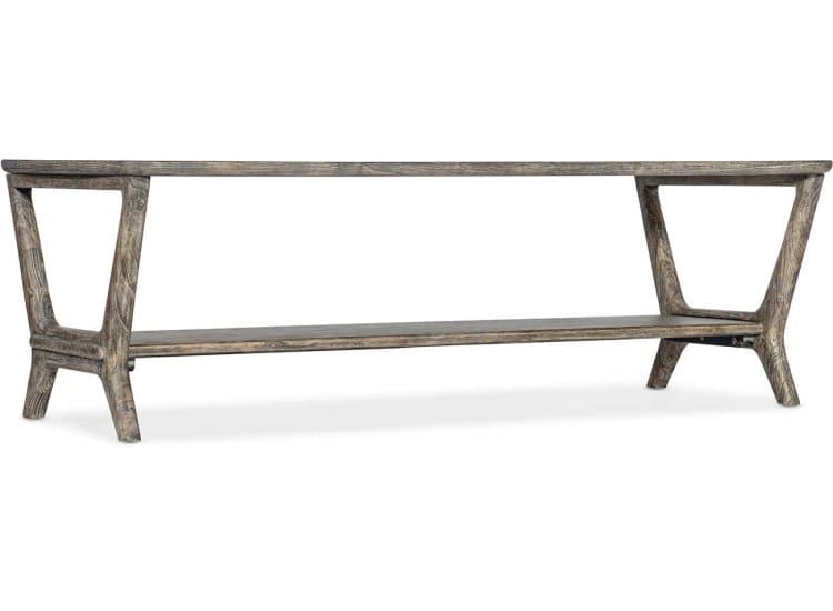 Hooker Furniture Commerce and Market Brandon Cocktail Table, Natural Medium Wood