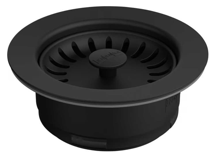 Franke Colorline Kitchen Sink Disposal Flange, Matte Black