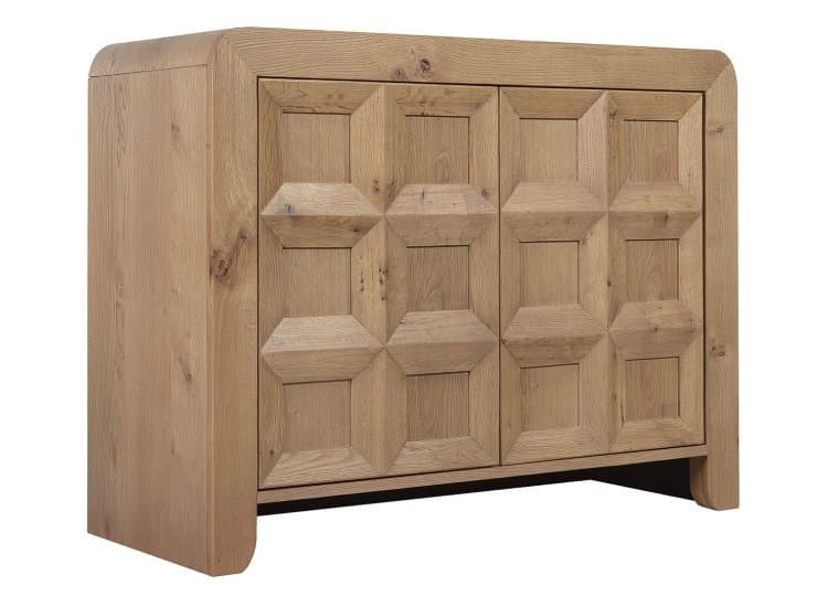 Hooker Furniture Living Room Commerce and Market Haven Accent Chest, Medium Natural Oak