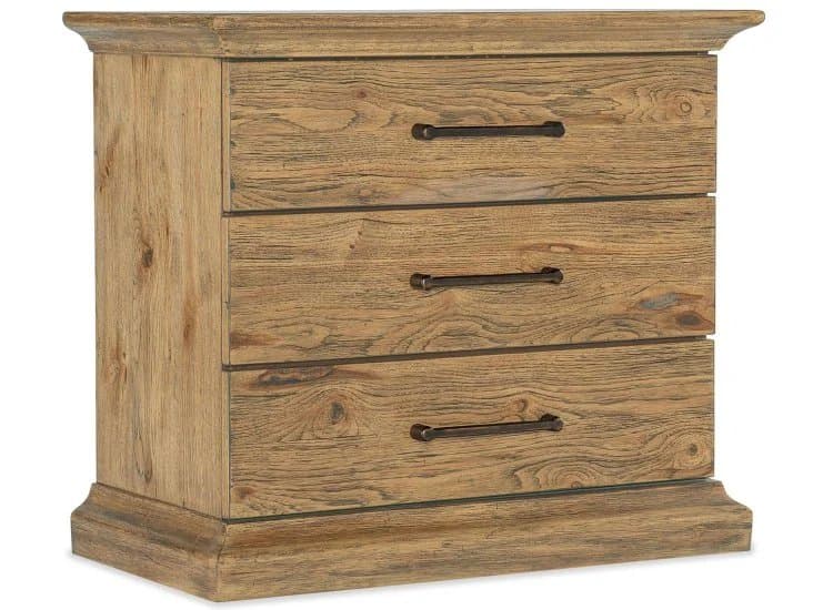 Hooker Furniture Bedroom Big Sky Three Drawer Nightstand