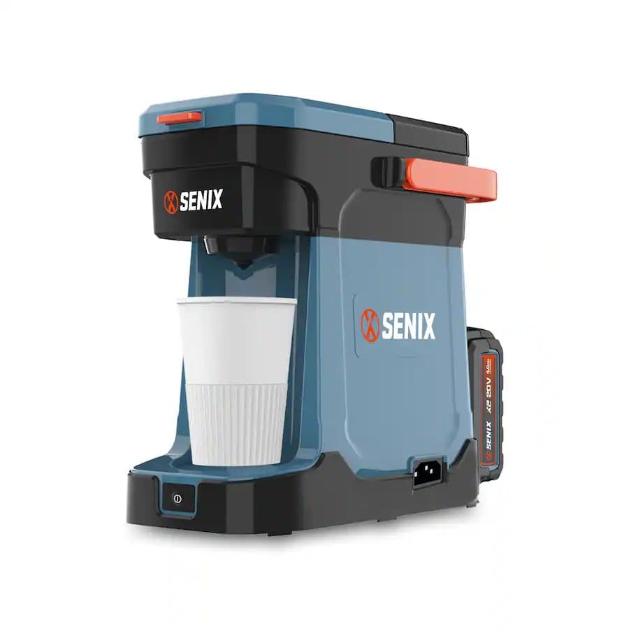 SENIX X2 3 -Cup Residential Drip coffee maker with Automatic Shut-Off ( Blue )