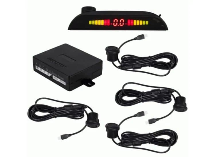 Metra 4 Rubber Sensor Rear Parking Kit-TE-4PSKRUB