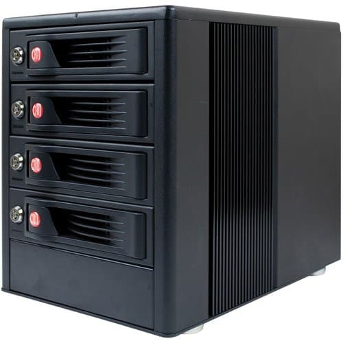 CRU-DataPort RTX410-XJ 4-Bay SAS/SATA JBOD Drive Enclosure with TrayFree Bays
