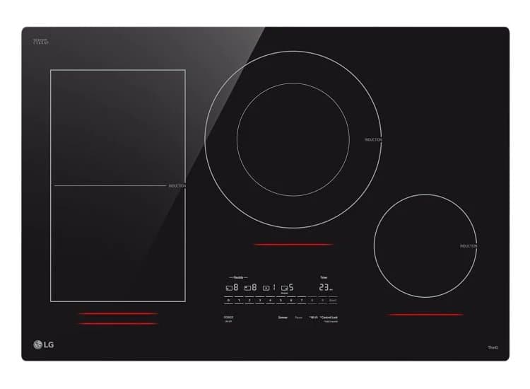 LG 30" Induction Cooktop Black