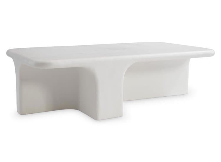 Bernhardt Lennox Outdoor Cocktail Table, Chalky White