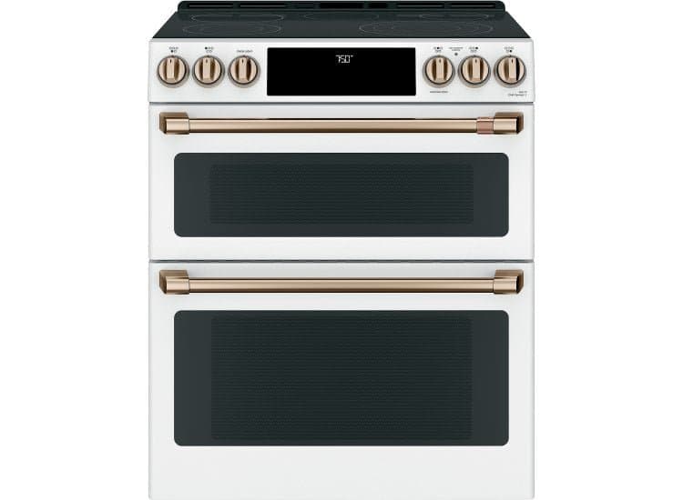 Cafe Cafe 30" Slide-In Electric Range Matte White