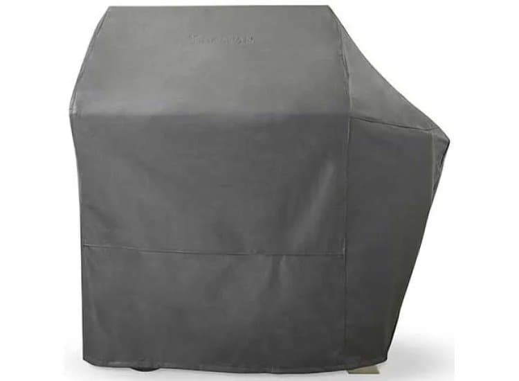 Hestan 42" Tower Cart With Side Burner Grill Carbon Fiber Vinyl Cover