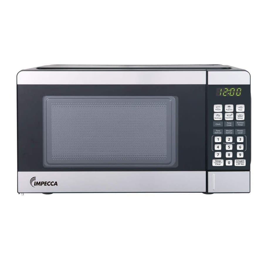 Impecca 0.7 Countertop Microwaves 56 Stainless Steel