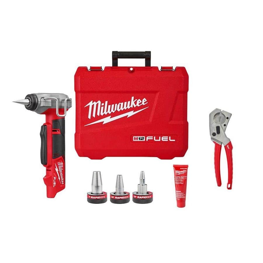 M12 FUEL RAPID SEAL ProPEX Expander Heads With 1/2 in. to 1 in. ProPEX Expansion Tool With 1 in. PEX Tubing Cutter