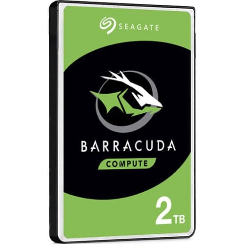 Seagate 2TB BarraCuda Compute 5400 rpm SATA 2.5" Internal HDD