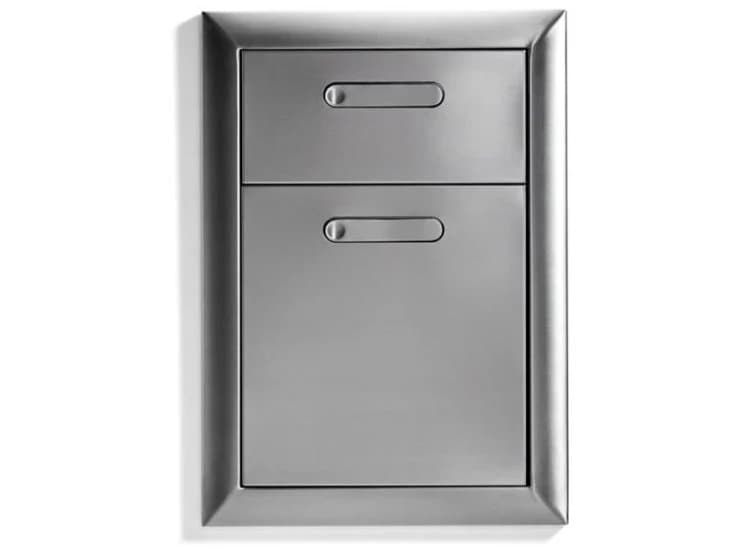 Lynx 16" Stainless Steel Ventana Double Drawers