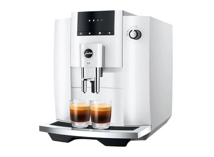 Jura E4 Piano White Automatic Coffee & Espresso Machine