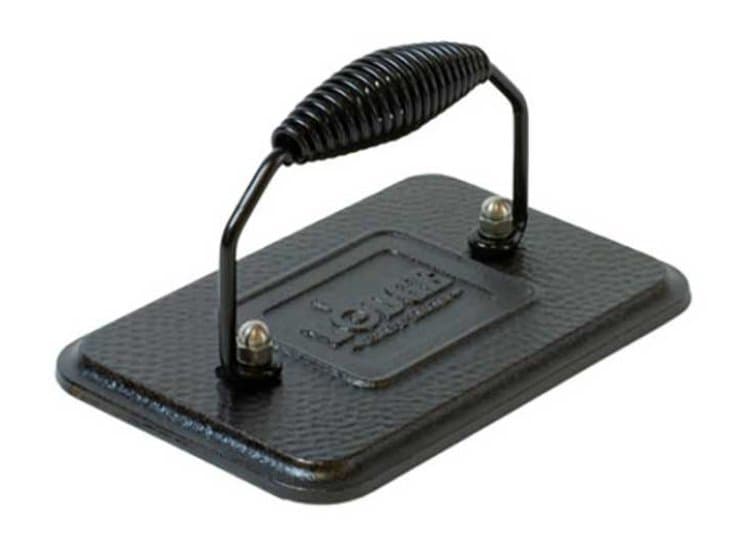 Lodge Cast Iron Rectangular Grill Press