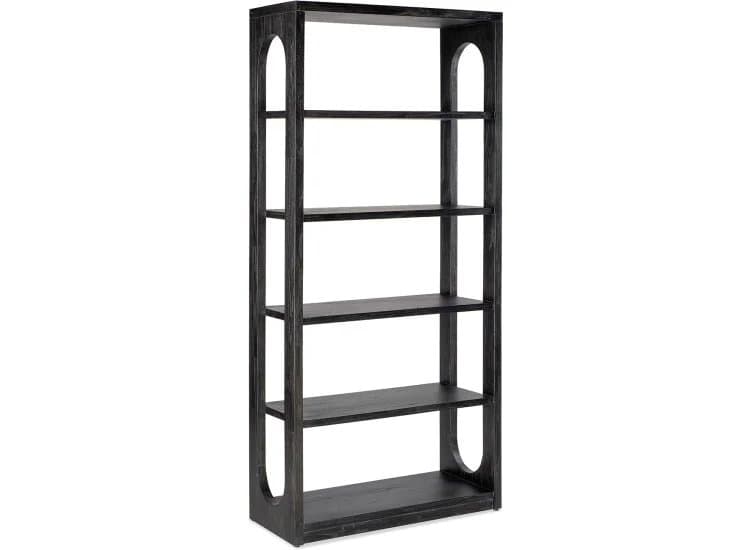 Hooker Furniture Home Office Commerce & Market Etagere, Black Wood