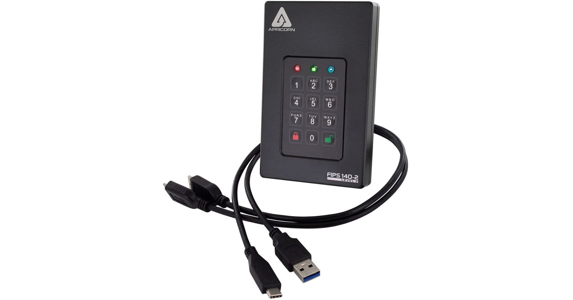 Apricorn 20TB Aegis Fortress L3 Encrypted Portable SSD