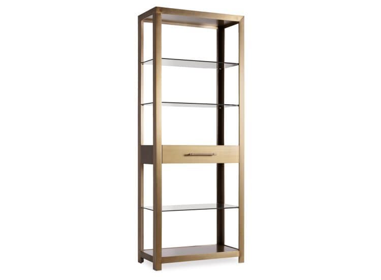 Hooker Furniture Curata Gold Bunching Bookcase