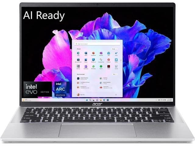 Acer Swift Go 14 14" Touchscreen  Intel Core Ultra 7 155H 16GB LPDDR5X 512GB SSD SFG14-72T-718K