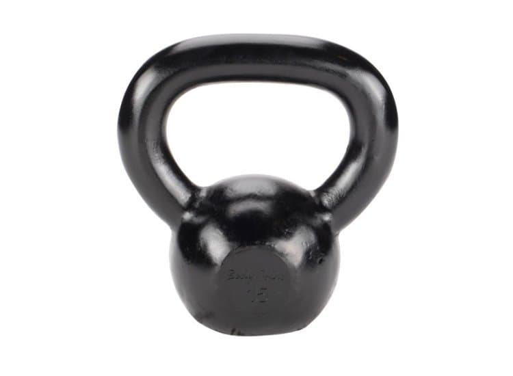 Body-Solid 15 Lb Cast Iron Kettlebell