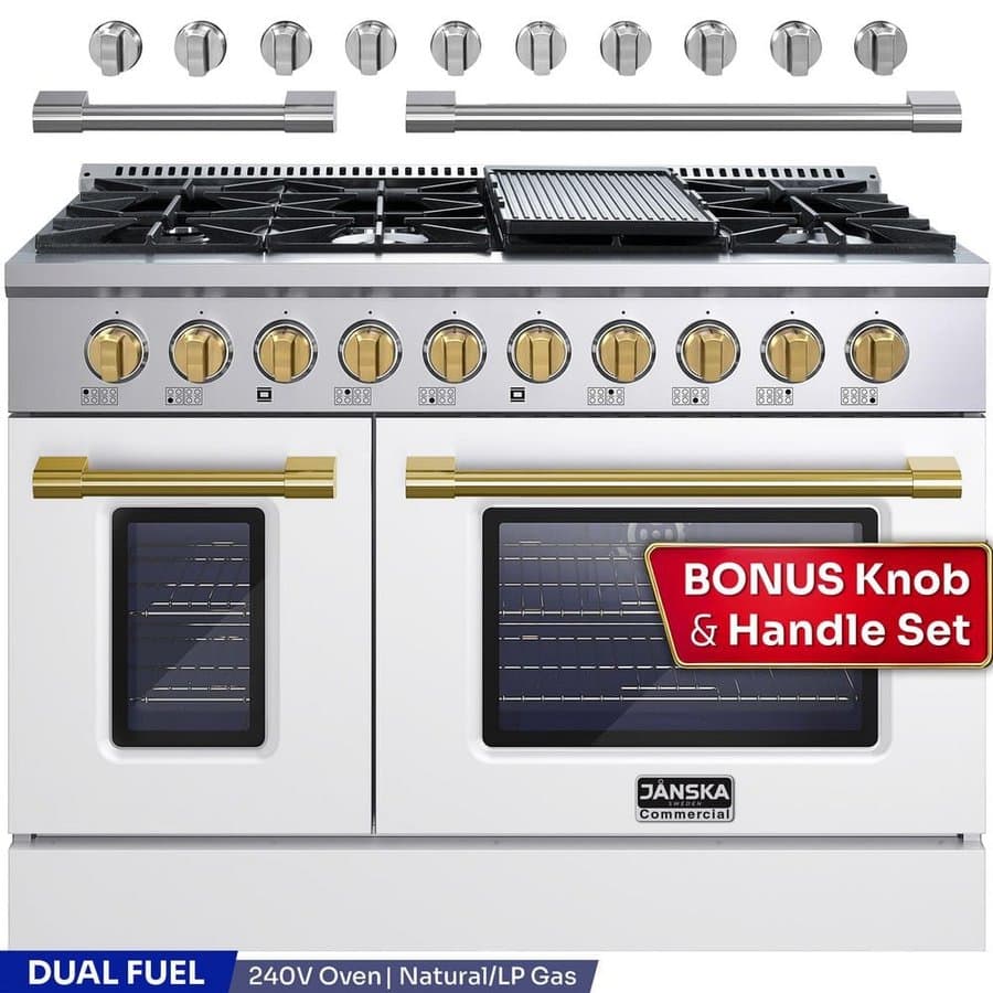 JANSKA Dual Fuel Ranges 8 48