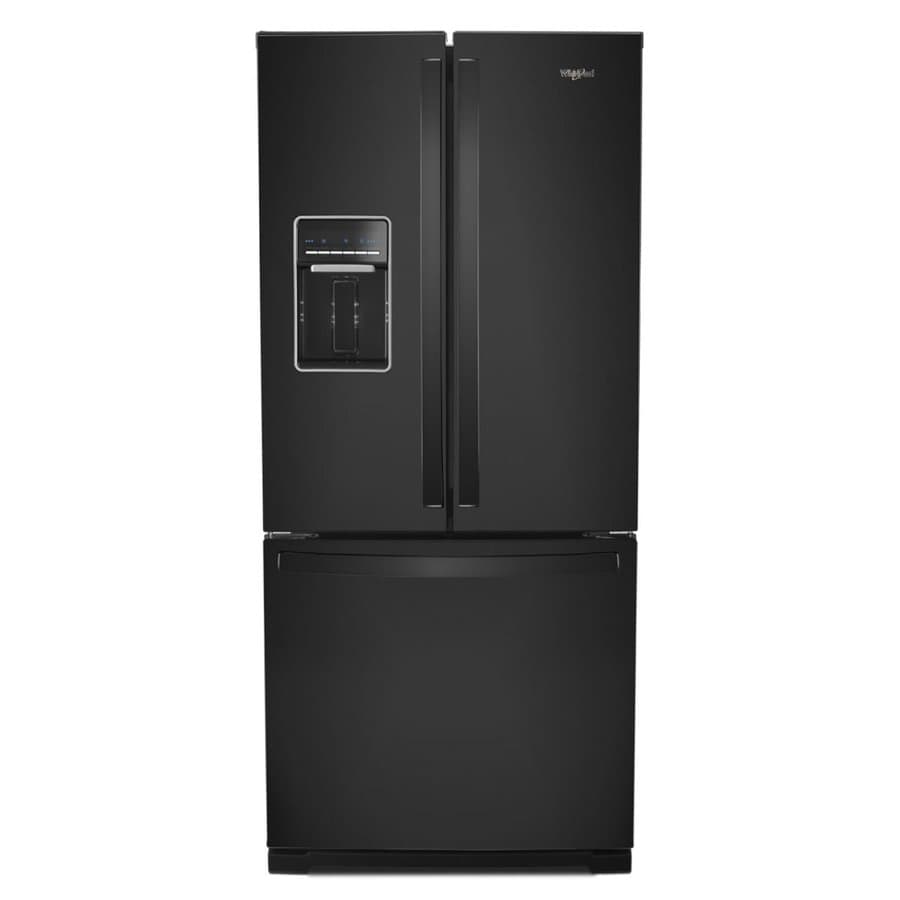 Whirlpool Standard-Depth 30-inch French Door Refrigerator with Ice Maker with Water Dispenser
