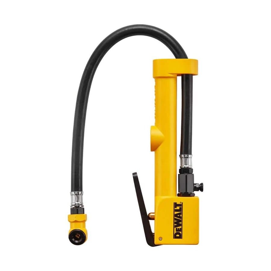 Sight Glass Inflator w/ 15 in. Hose and Ball Foot Chuck