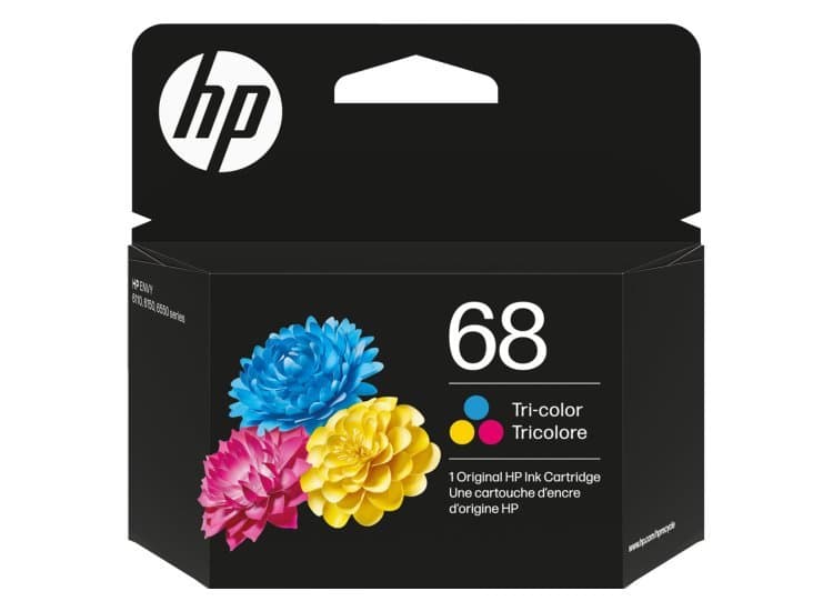 HP 68 Original Ink Cartridge, Tri-Color