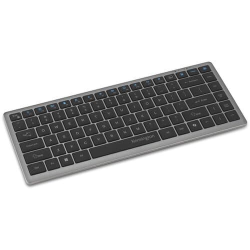 Kensington KB435 EQ Rechargeable Multi-Device Compact Keyboard