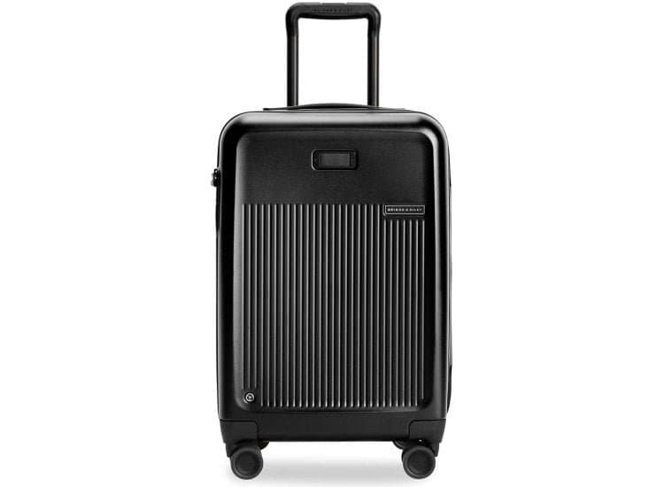 Briggs & Riley Sympatico Essential 22-Inch Carry-On Expandable Spinner, Black
