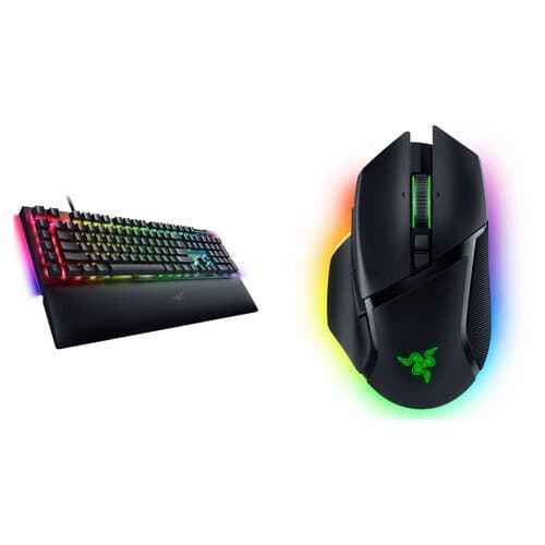 Razer Basilisk V3 Pro Wireless Mouse with BlackWidow V4 Mechanical Gaming Keyboard Kit