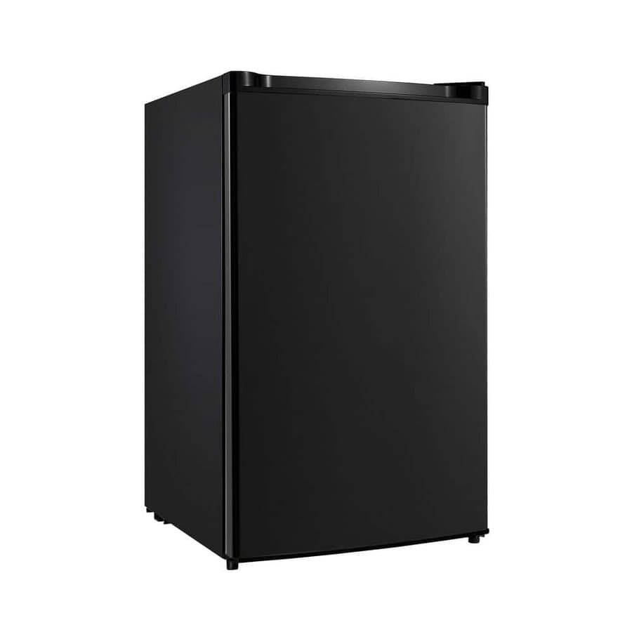 Vissani 4.4 cu. ft. Mini Refrigerator with 7-Door Racks, Glass Shelves, and Energy Efficiency in Black