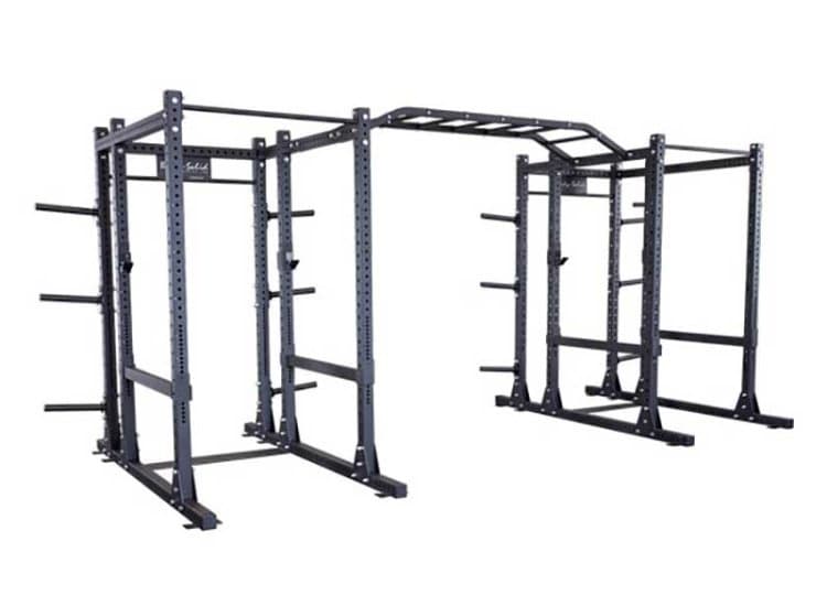 Body Solid Commercial Power Rack Pro Clubline Double Extended