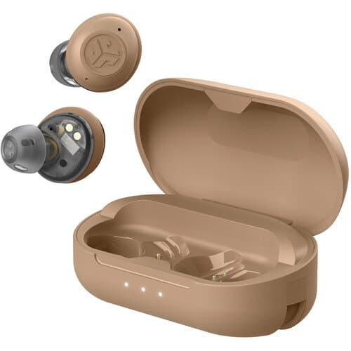 JLab Hear OTC Wireless Hearing Aid Earbuds (Beige)