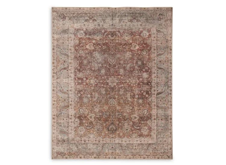Four Hands Zari Rug 9 x 12', Zari Rust