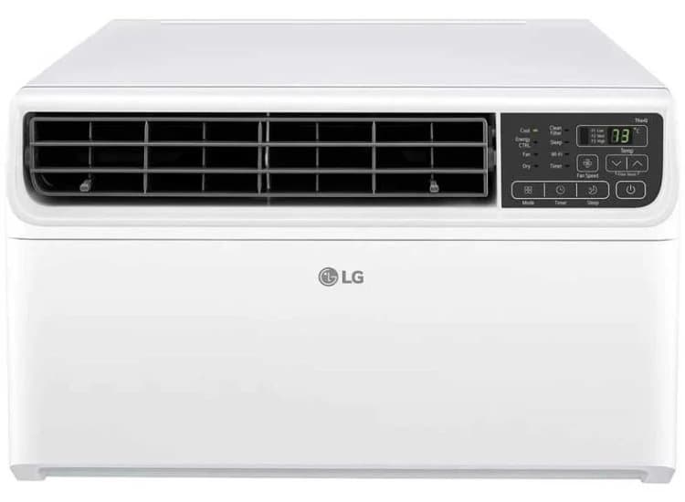 LG Dual Inverter Smart Window Air Conditioner 6,000 BTU, White