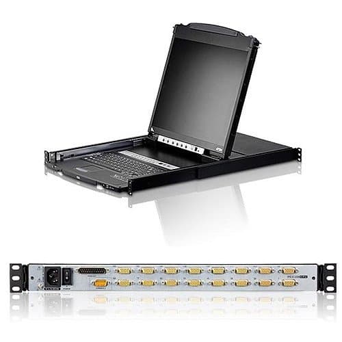 ATEN CL5816N 16-Port Dual Rail LCD KVM Switch