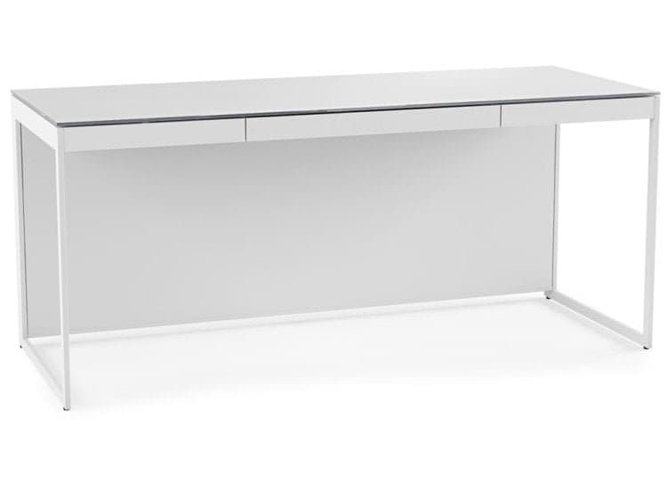 BDI Centro 6401 Satin White Desk